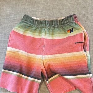Colorful Striped Kids Shorts